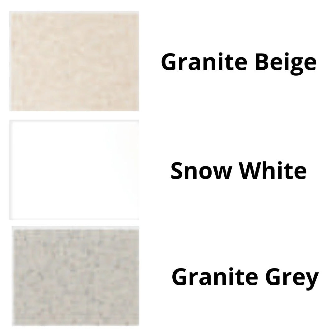 Nirali Quartz Sink Quartz Elite Range LIVIA LARGE ( 24 x 18 inches ) - Granite Beige