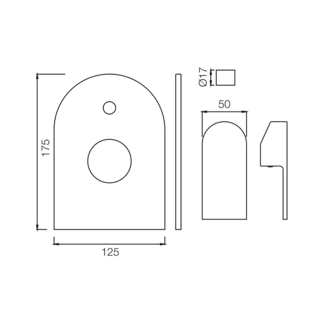 Jaquar 2 Way Diverter Lyric LYR-CHR-38065MK Normal Flow - Chrome Finish