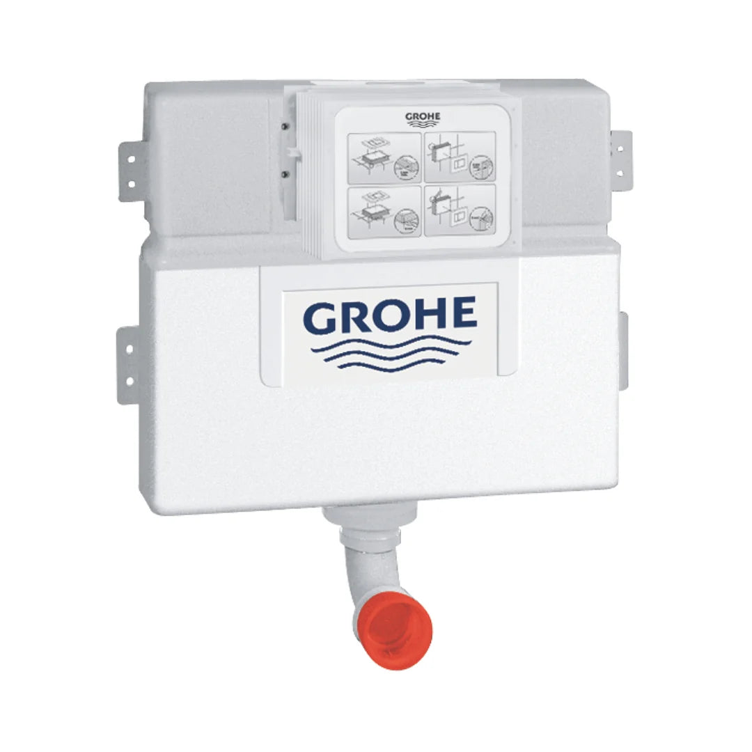 Grohe Concealed Floor Mounted Cistern Without Frame 38422000 - White