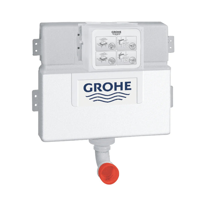Grohe Concealed Floor Mounted Cistern Without Frame 38422000 - White