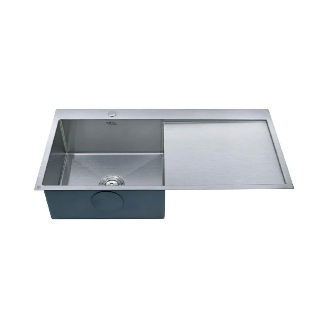 Hindware Stainless Steel Sink Designer Series MARINO HM PLUS ( 40 x 20 inches ) - Satin