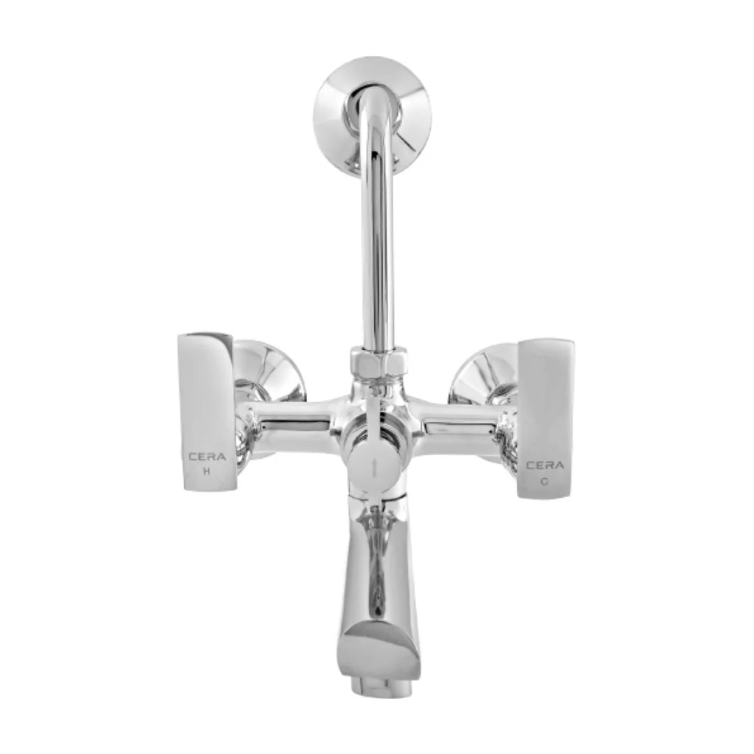Cera 2 Way Wall Mixer Titanium F1003401 - Chrome Finish