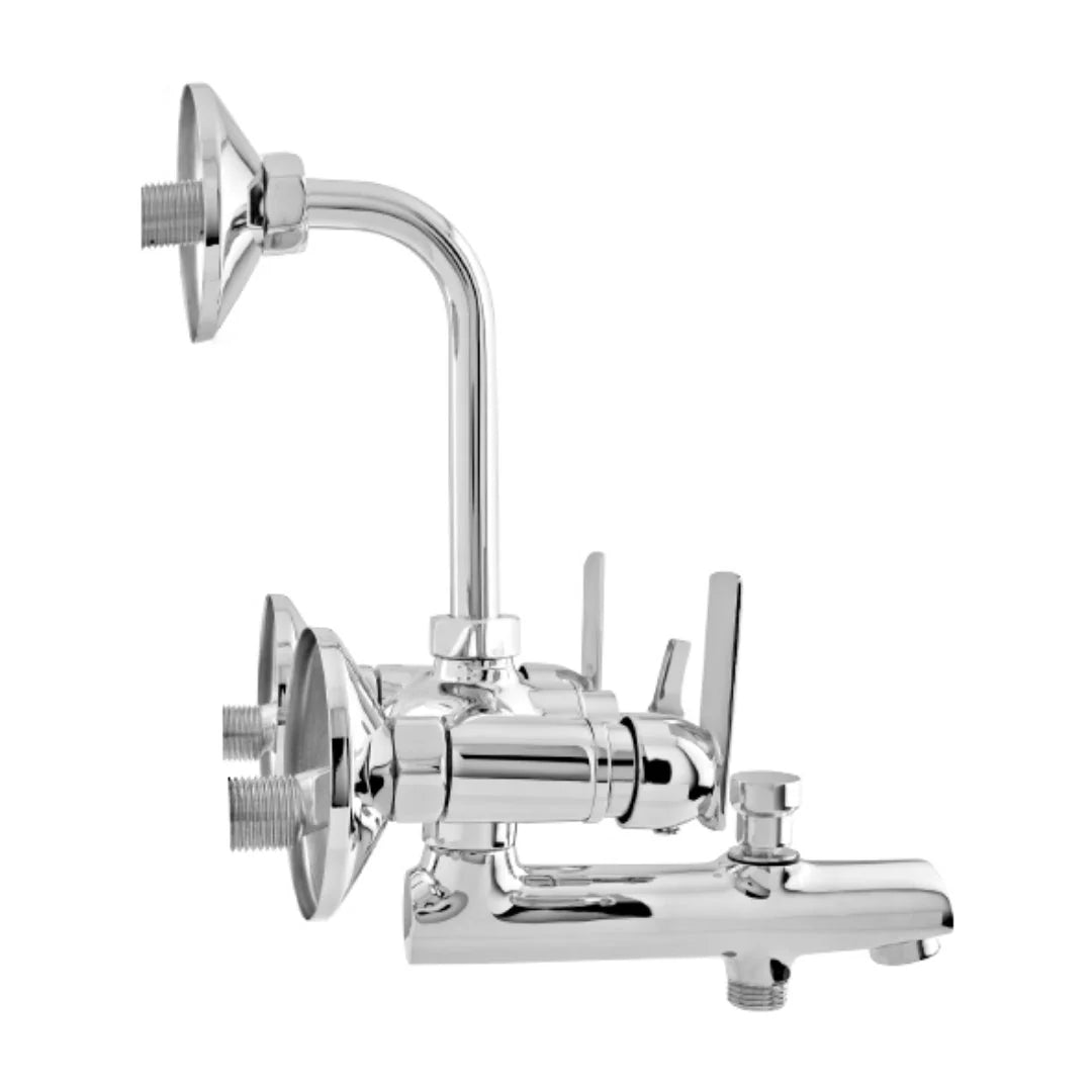 Cera 3 Way Wall Mixer Titanium F1003403 - Chrome Finish