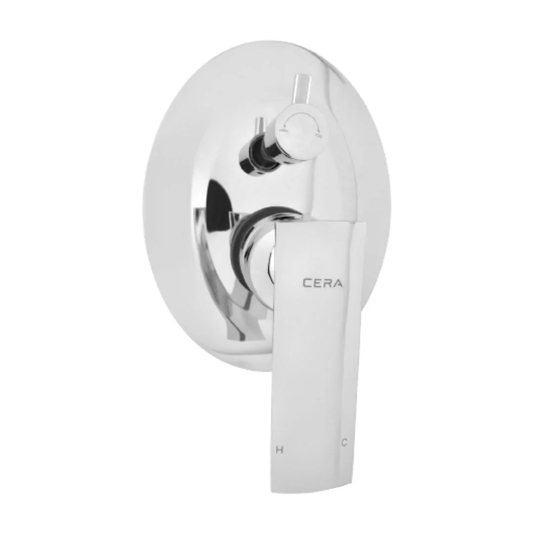 Cera 2 Way Diverter Titanium F1003703 - Chrome Finish – bathkart.in