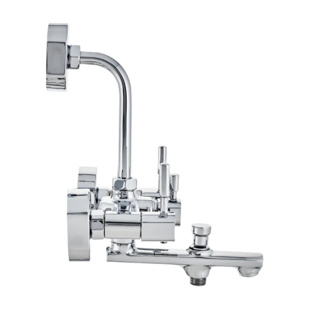 Cera 3 Way Wall Mixer Gayle F1014403 - Chrome Finish
