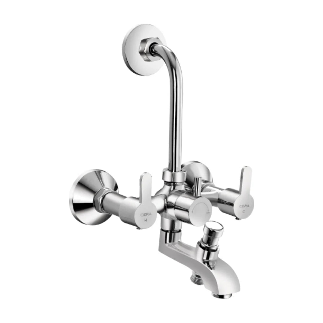 Cera 3 Way Wall Mixer Victor F1015403 - Chrome Finish
