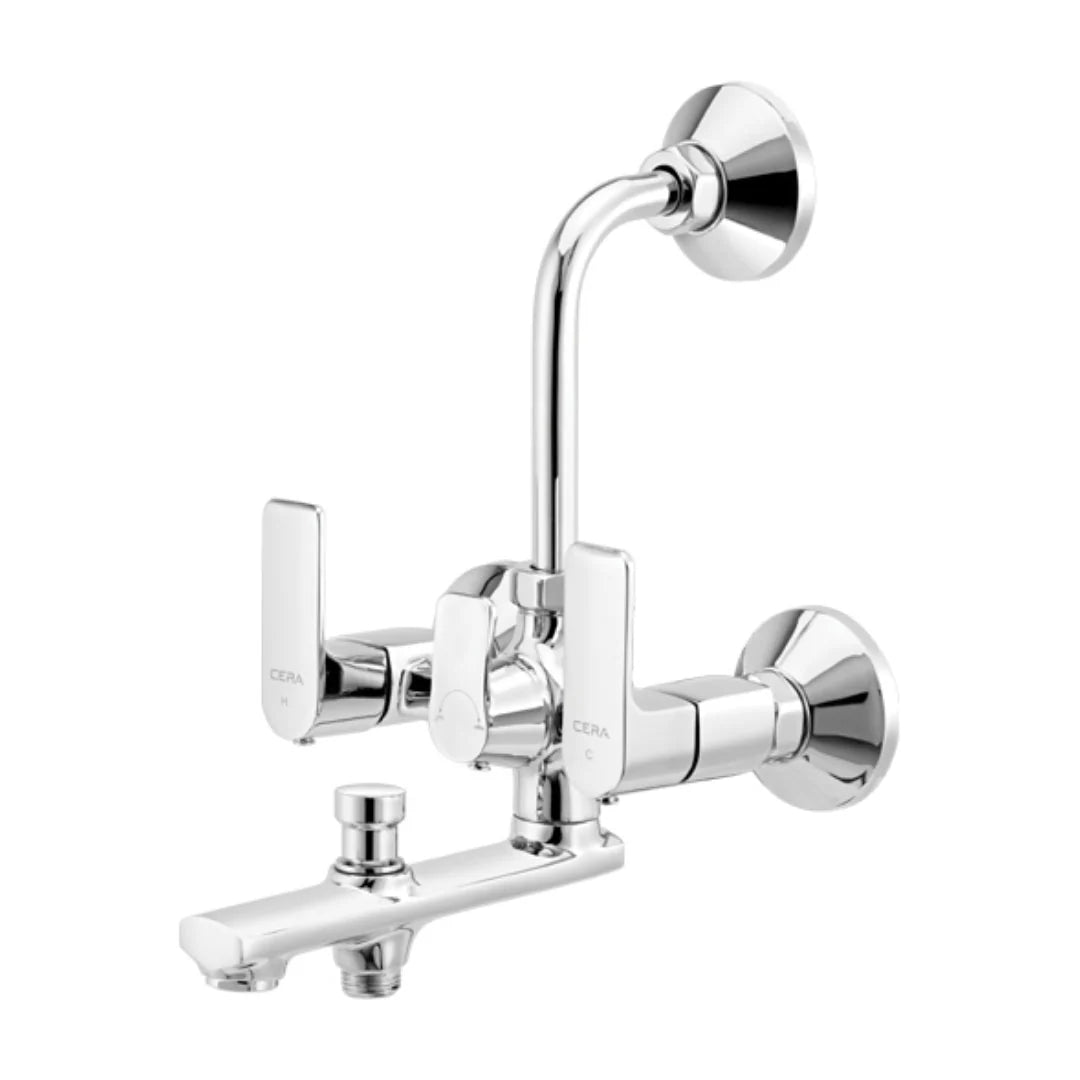 Cera 3 Way Wall Mixer Chelsea F1016403 - Chrome Finish