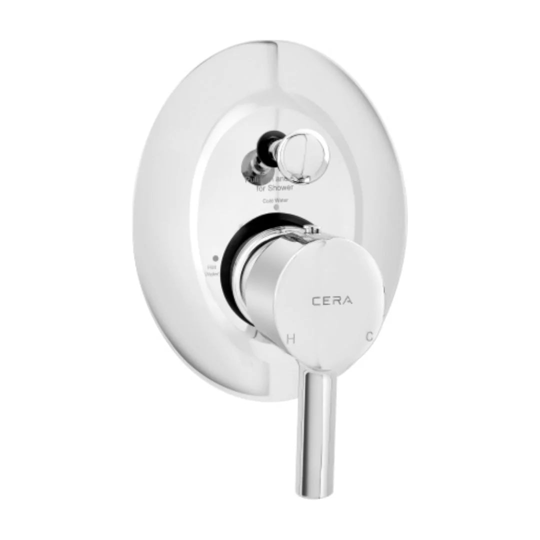 Cera 5 Way Diverter Ripple F1017711 - Chrome Finish