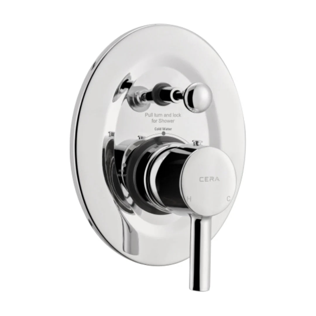Cera 5 Way Diverter Ripple F1017711 - Chrome Finish