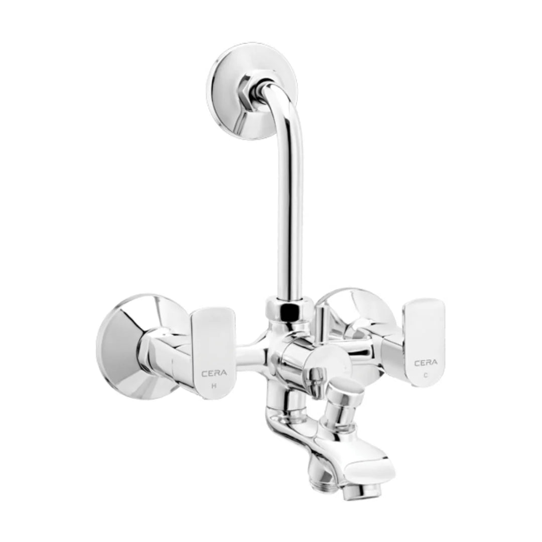 Cera 3 Way Wall Mixer Chromo F1019403 - Chrome Finish