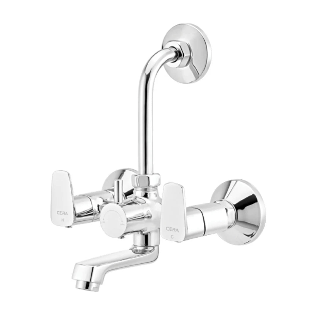 Cera 2 Way Wall Mixer Vine F1020401 - Chrome Finish