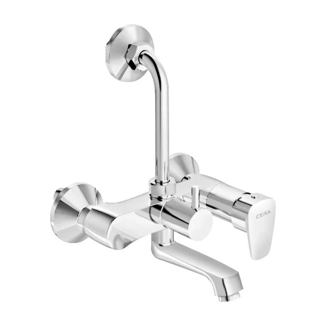 Cera 2 Way Wall Mixer Vine F1020411 - Chrome Finish