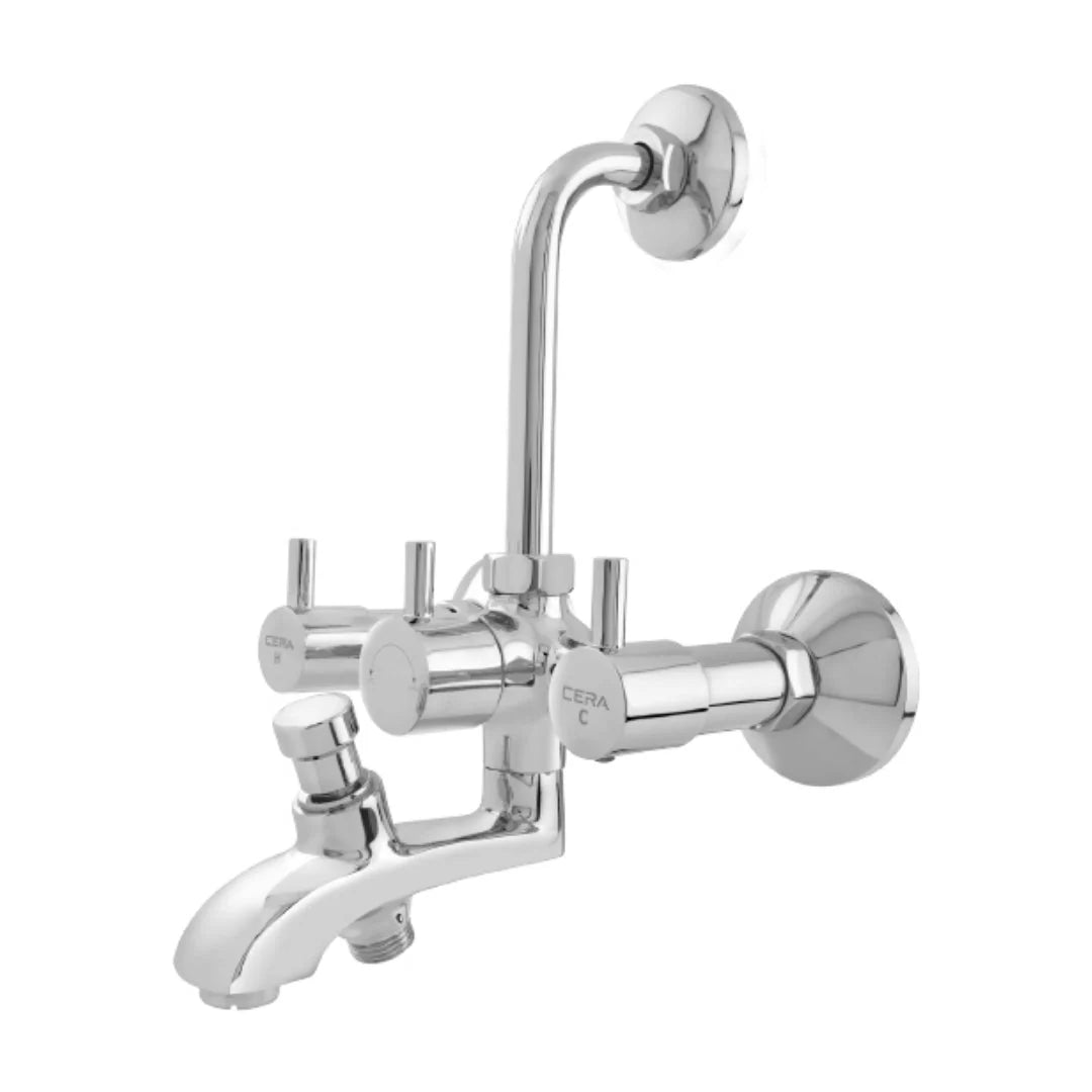 Cera 3 Way Wall Mixer Garnet F2002403 - Chrome Finish