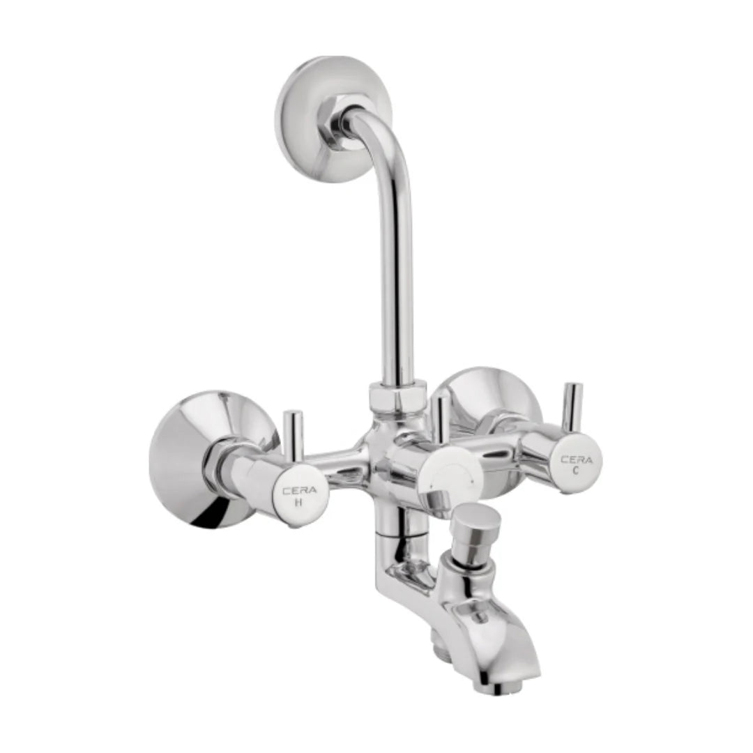 Cera 3 Way Wall Mixer Garnet F2002403 - Chrome Finish
