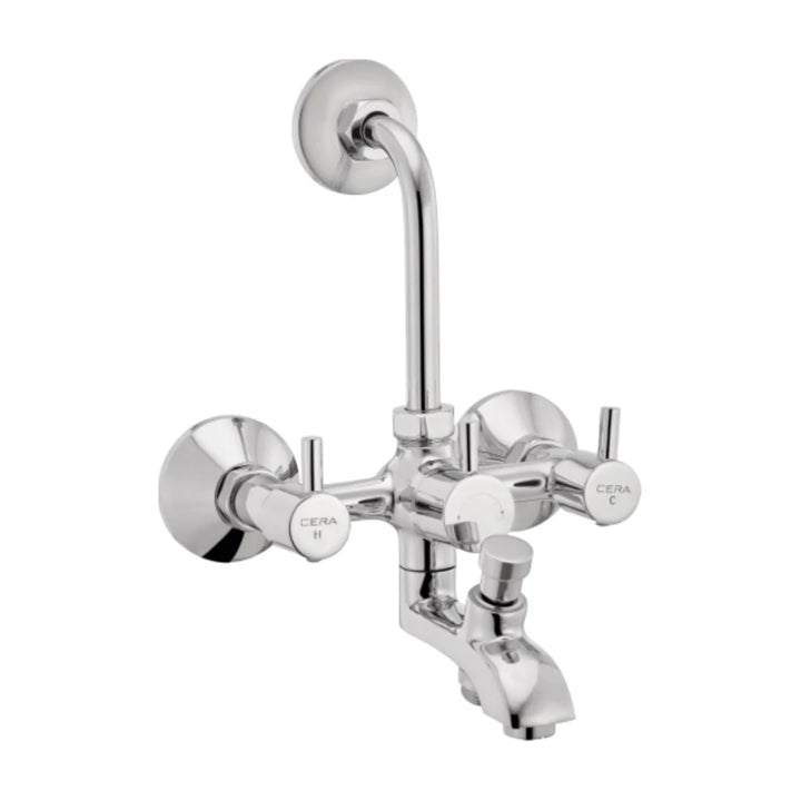 Cera 3 Way Wall Mixer Garnet F2002403 - Chrome Finish
