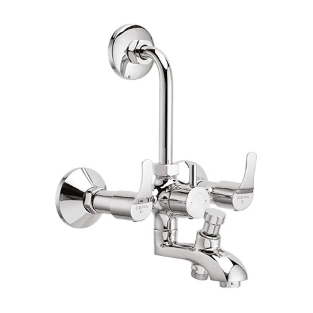 Cera 3 Way Wall Mixer Vivana F2014403 - Chrome Finish