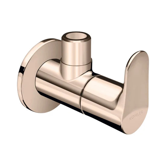 KOHLER BASIN AREA ANGLE VALVE JULY 16086IN-4-RGD - ROSE GOLD