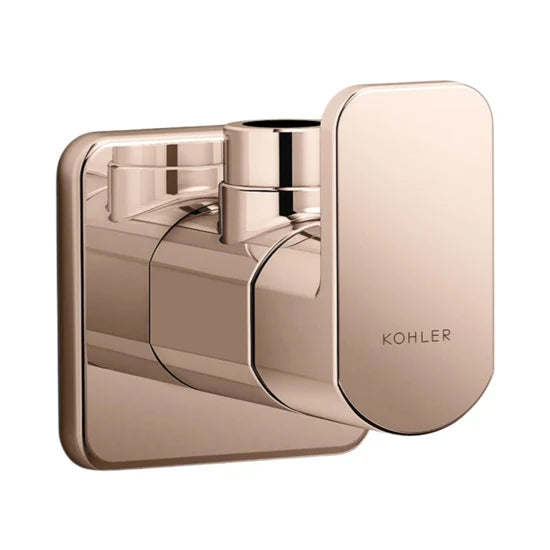 KOHLER BASIN AREA ANGLE VALVE PARALLEL 23515IN-4-RGD - ROSE GOLD