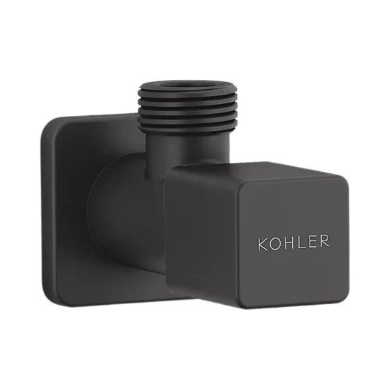 KOHLER BASIN AREA ANGLE VALVE COMPLEMENTARY 80158IN-9-BL - MATTE BLACK