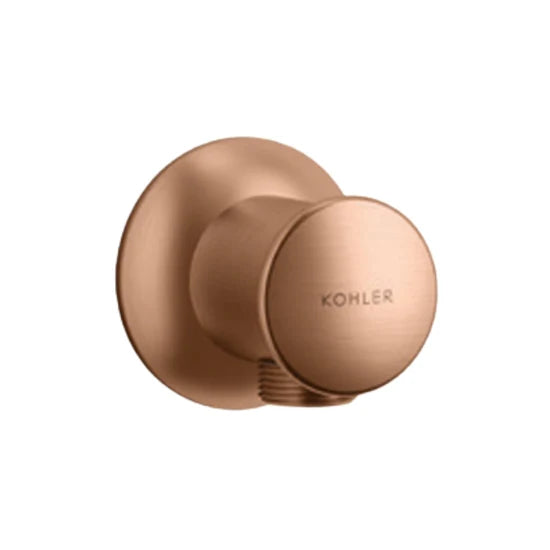 KOHLER SHOWER FITTING WALL OUTLET 16381IN-BRD - BRUSHED ROSE GOLD