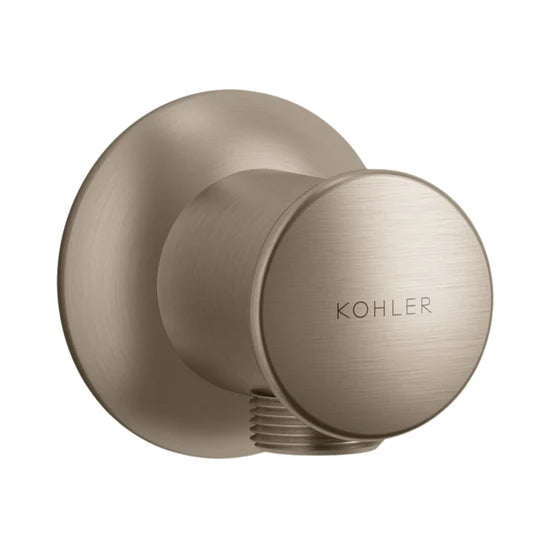 KOHLER SHOWER FITTING WALL OUTLET 16381IN-BV - BRUSHED BRONZE