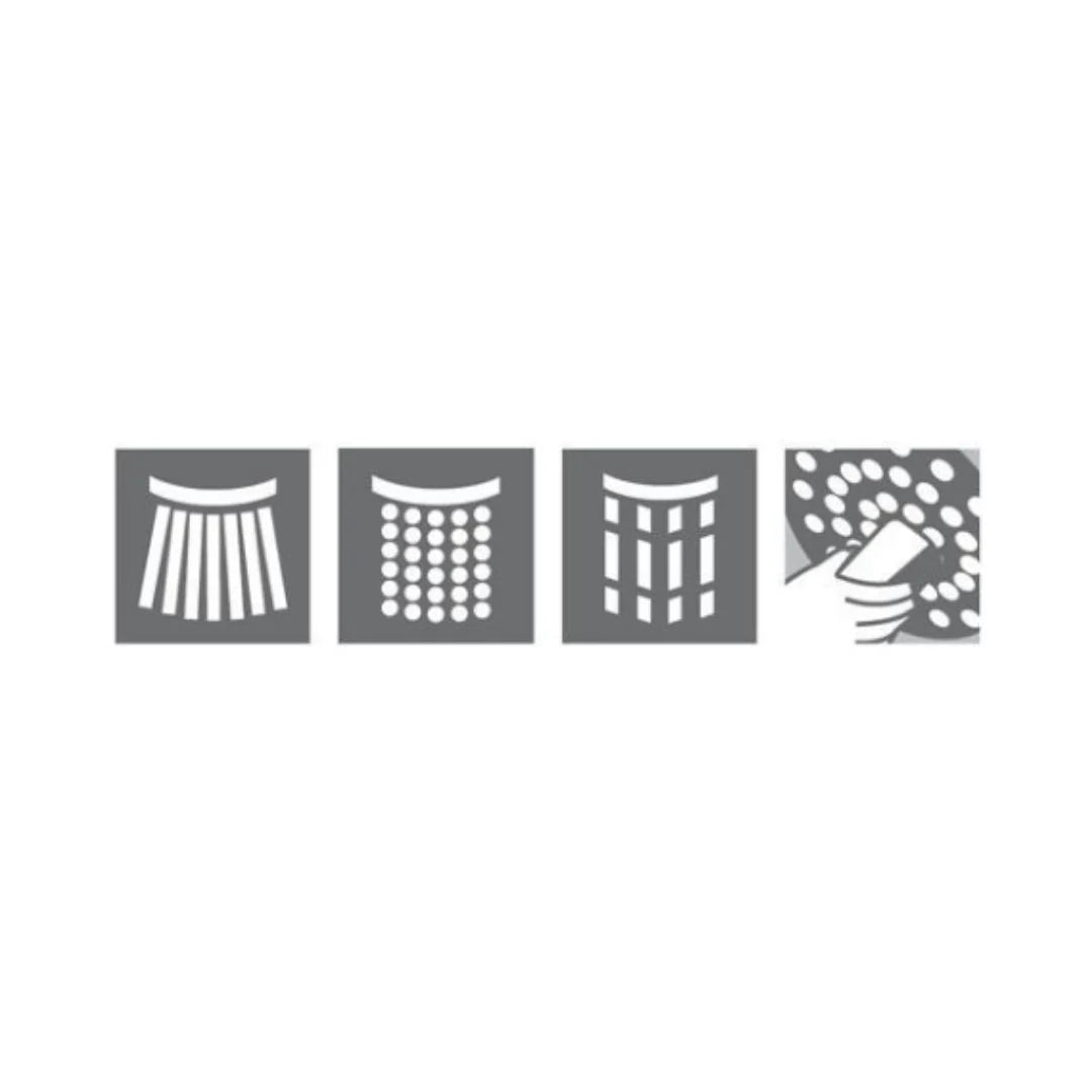 Jaquar Multi Flow Overhead Shower OHS-CHR-1799 - Chrome