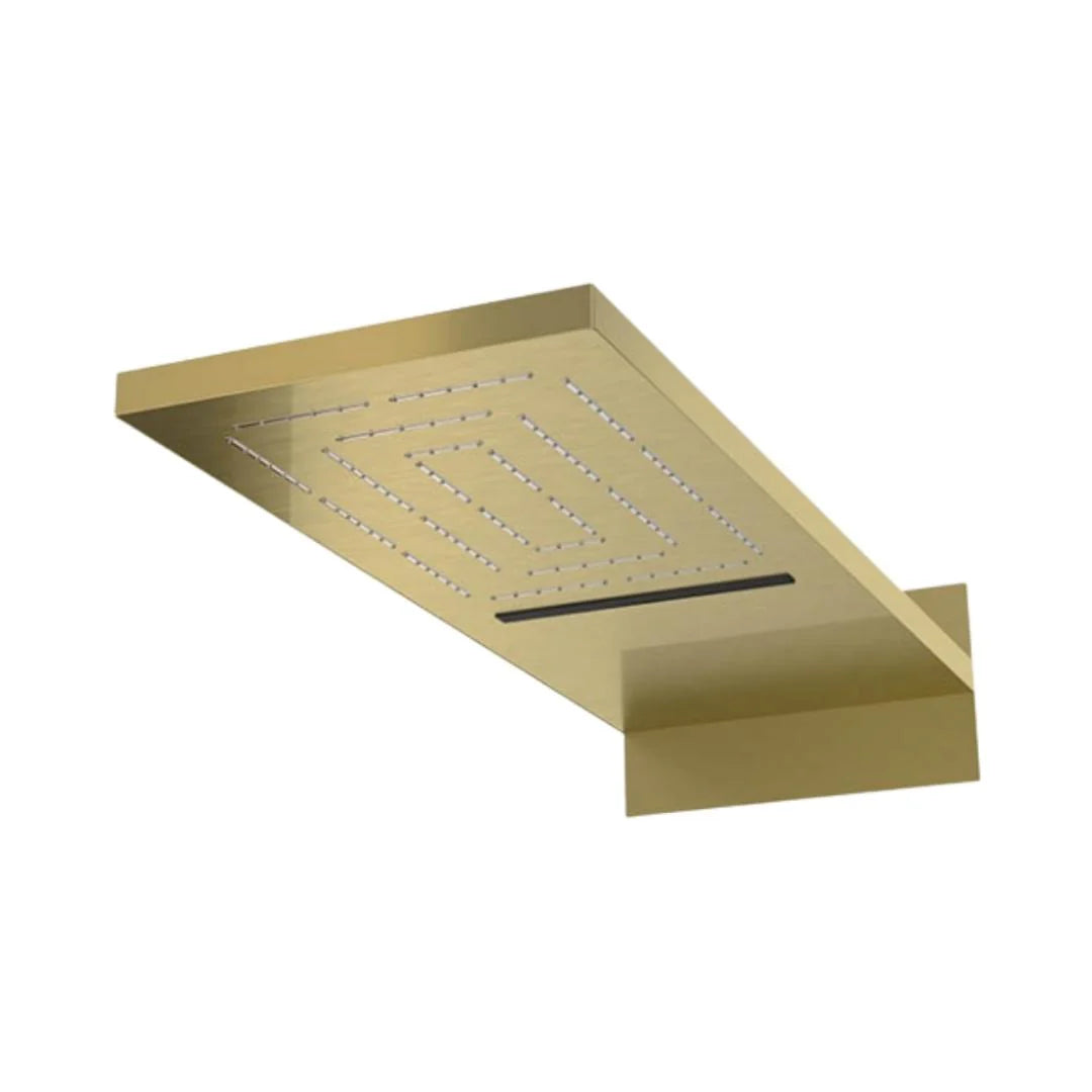 Jaquar Multi Flow Overhead Shower OHS-GDS-1649 - Gold Dust