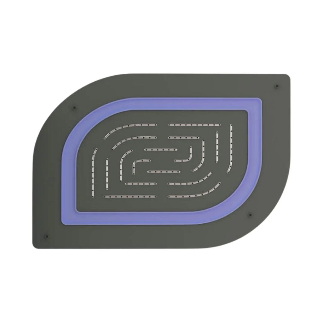 Jaquar Single Flow Overhead Shower OHS-GRF-85857 - Graphite