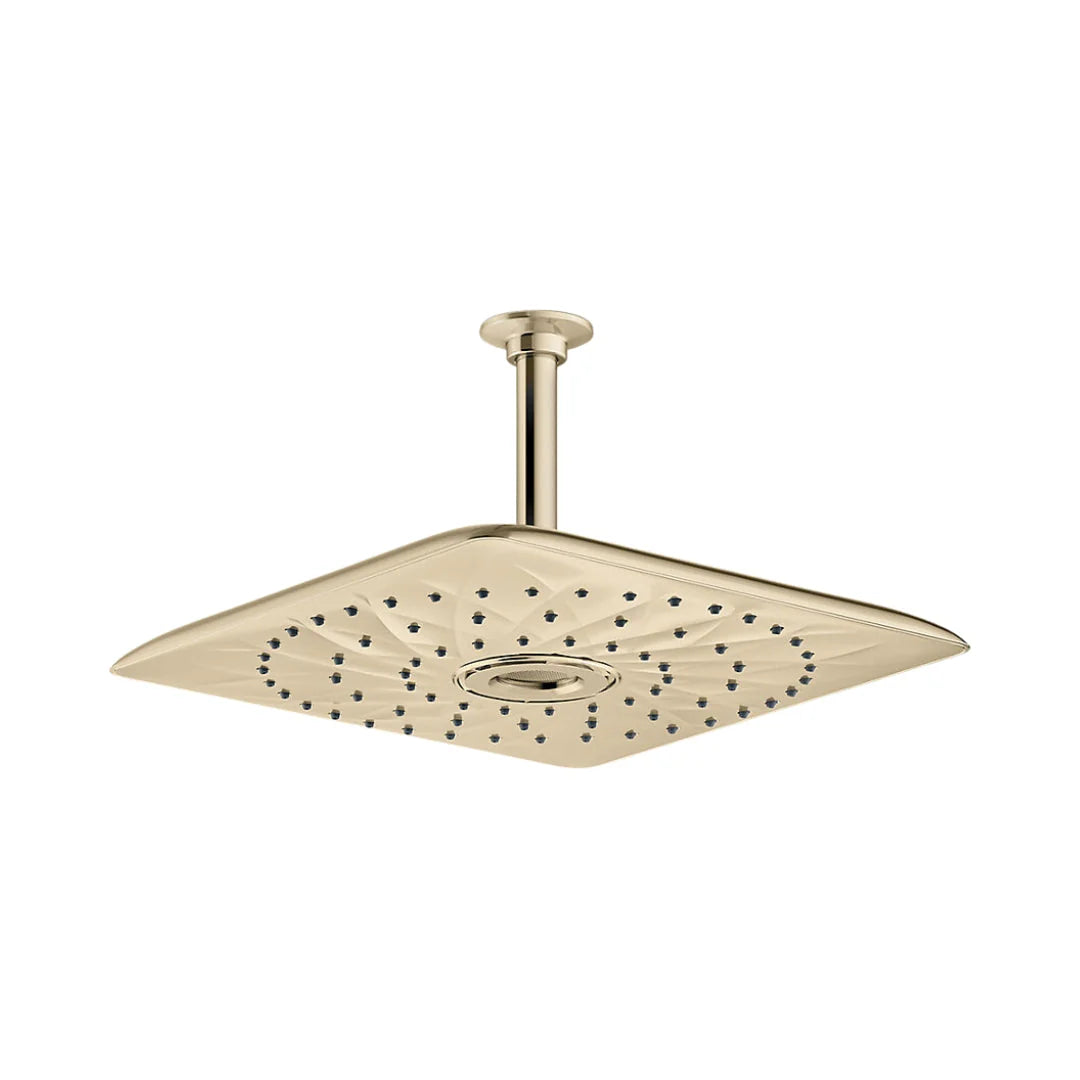 Kohler Single Flow Overhead Shower Rain Max 26856IN - French Gold