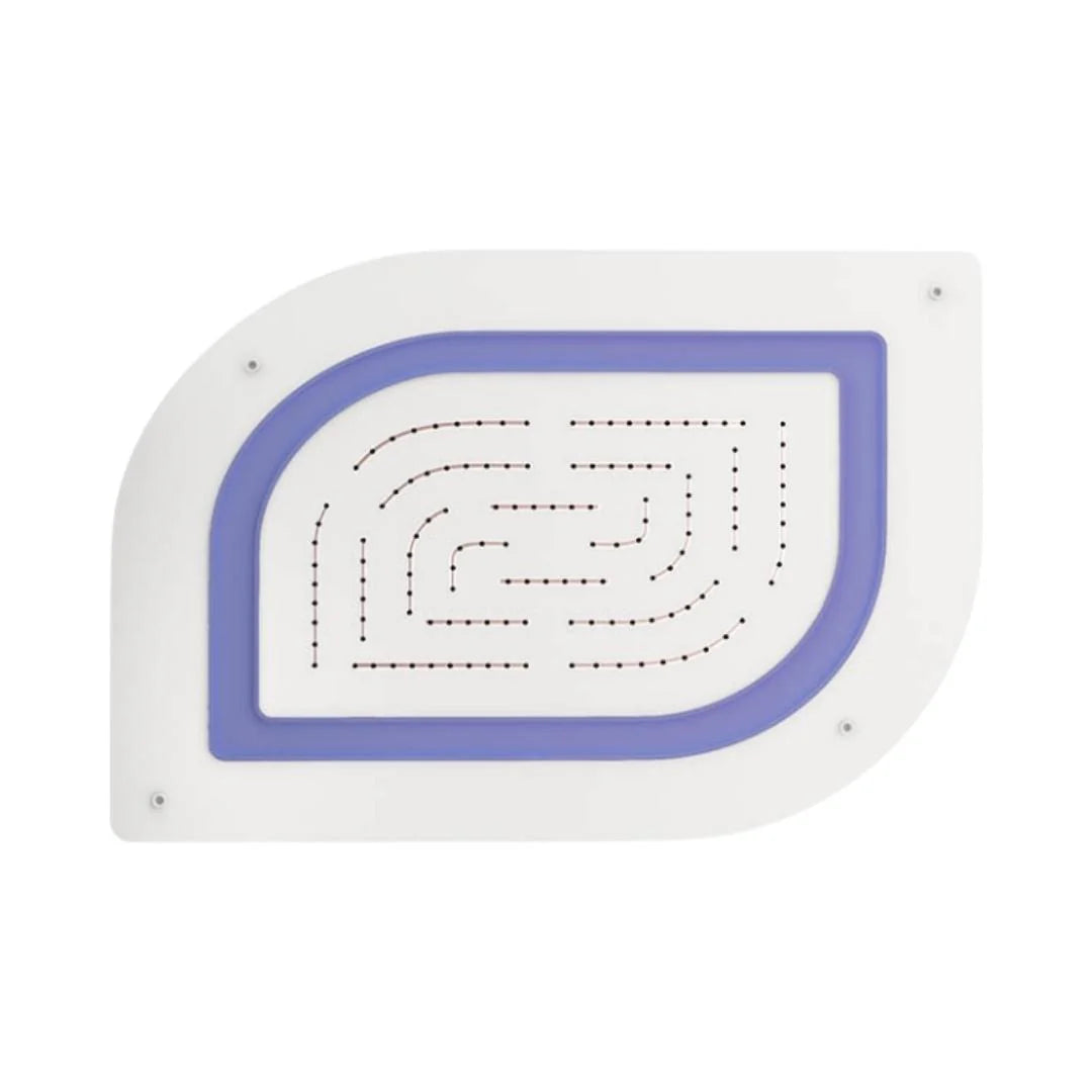 Jaquar Single Flow Overhead Shower OHS-WHM-85857 - White Matt