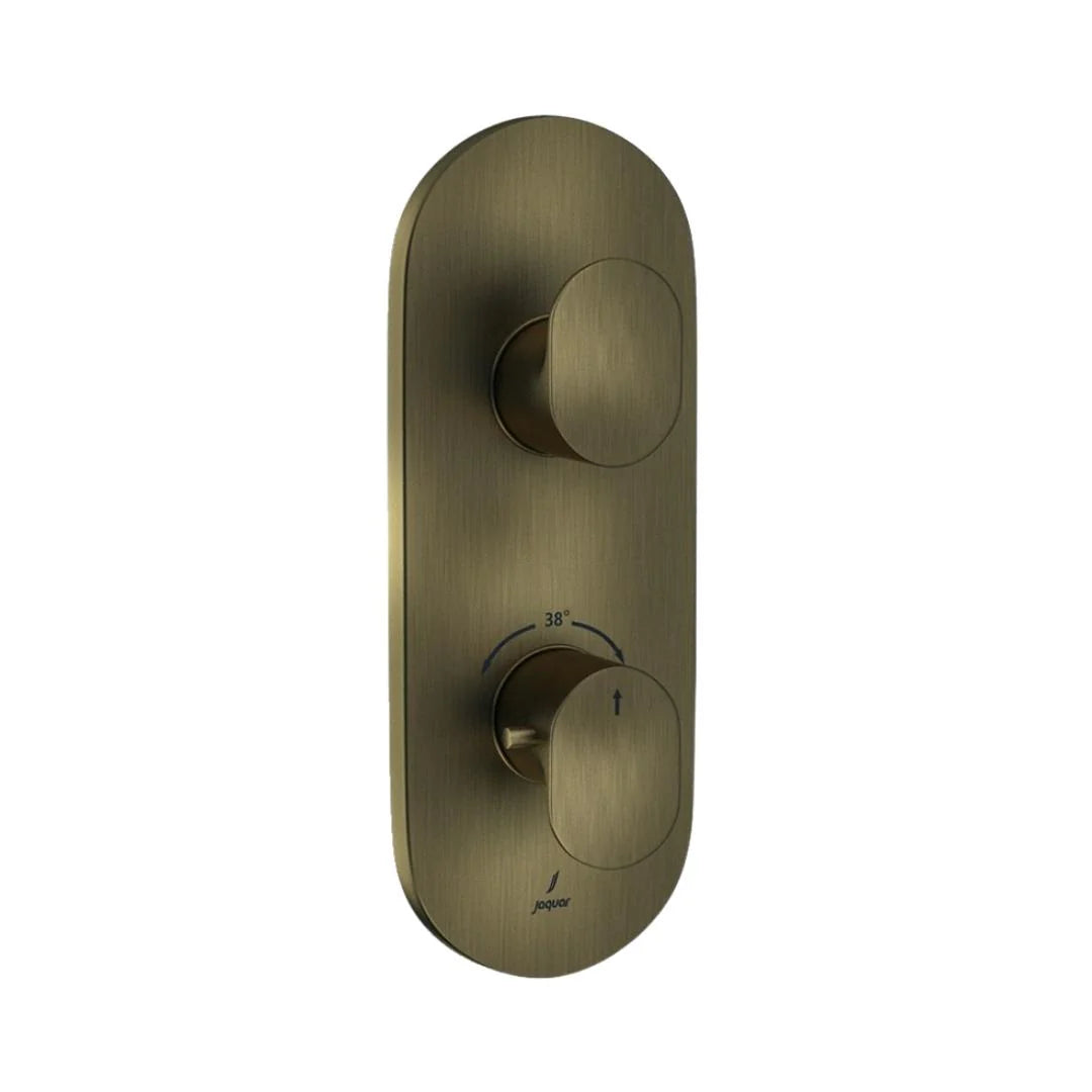 Jaquar 1 Way Thermostatic Diverter Opal Prime OPP-ABR-15661PM Normal Flow - Antique Bronze Finish