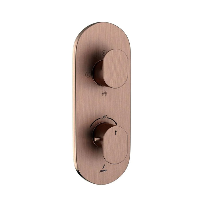 Jaquar 3 Way Thermostatic Diverter Opal Prime OPP-ACR-15683PM Normal Flow - Antique Copper Finish