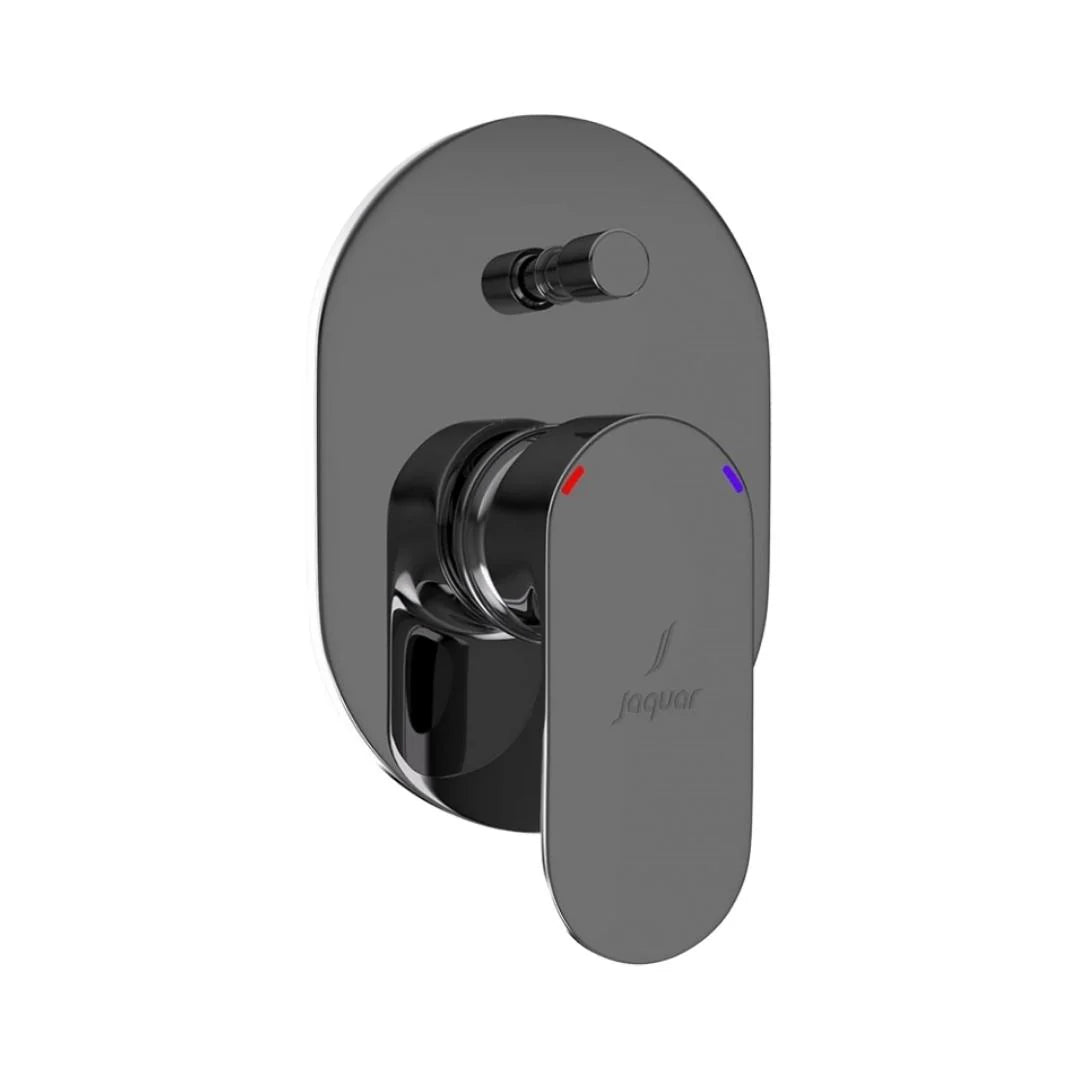 Jaquar 2 Way Diverter Opal Prime OPP-BCH-15065MKPM Normal Flow - Black Chrome Finish