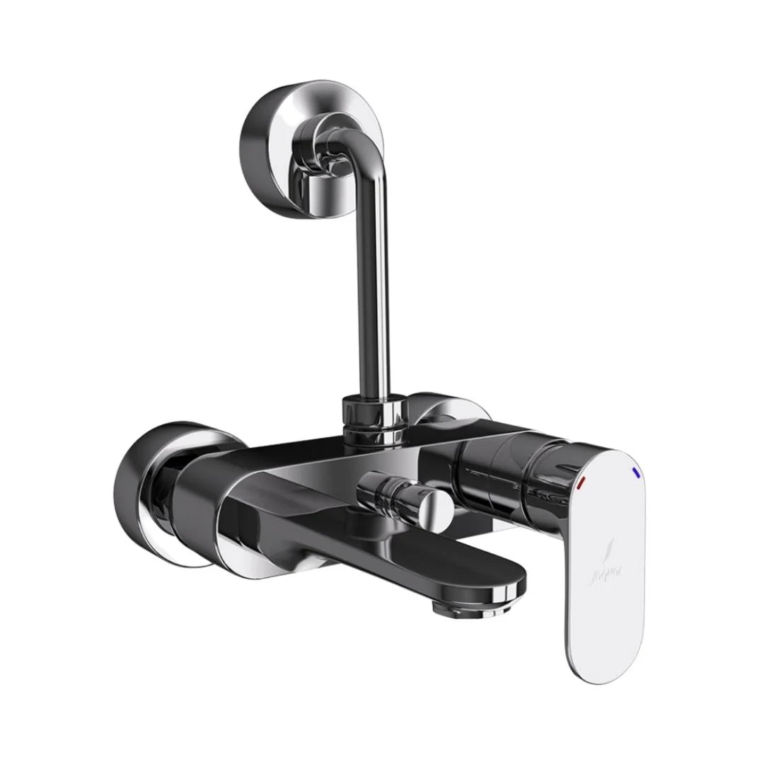 Jaquar 2 Way Wall Mixer Opal Prime OPP-BCH-15117PM Normal Flow - Black Chrome Finish