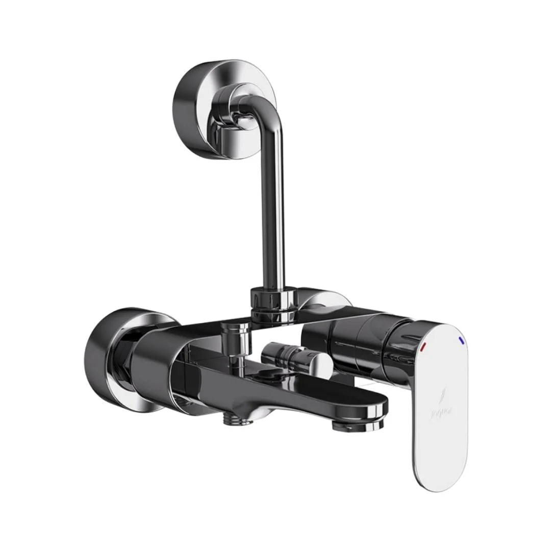 Jaquar 3 Way Wall Mixer Opal Prime OPP-BCH-15125PM Normal Flow - Black Chrome Finish
