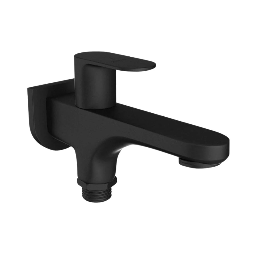 Jaquar WC Area 2 Way Bib Tap Opal Prime OPP-BLM-15041PM - Black Matt