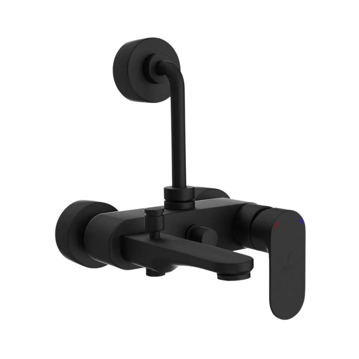 Jaquar 3 Way Wall Mixer Opal Prime OPP-BLM-15125PM Normal Flow - Black Matt Finish