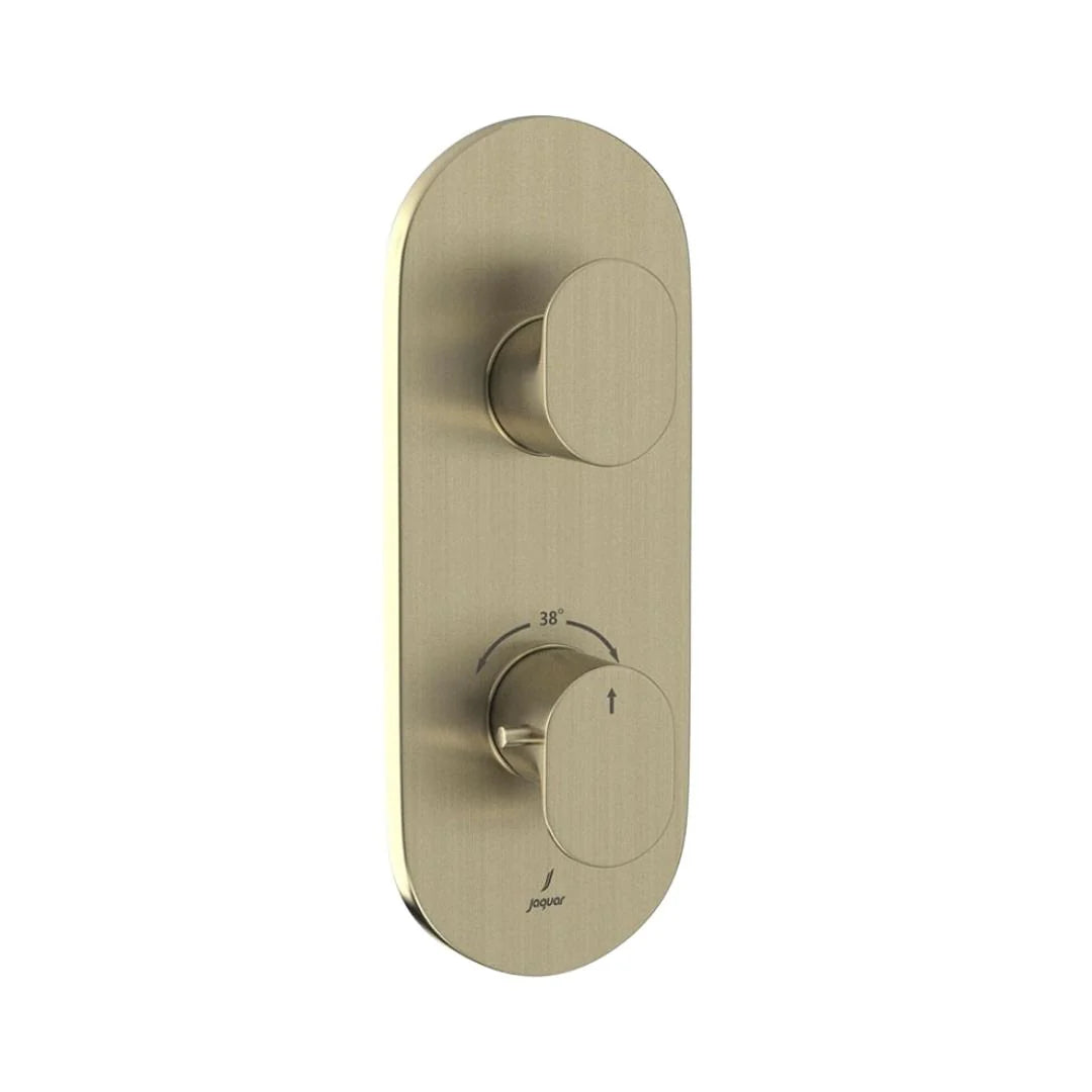 Jaquar 1 Way Thermostatic Diverter Opal Prime OPP-GDS-15661PM Normal Flow - Gold Dust Finish
