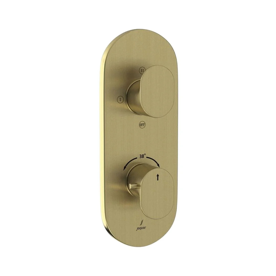 Jaquar 3 Way Thermostatic Diverter Opal Prime OPP-GDS-15683PM Normal Flow - Gold Dust Finish
