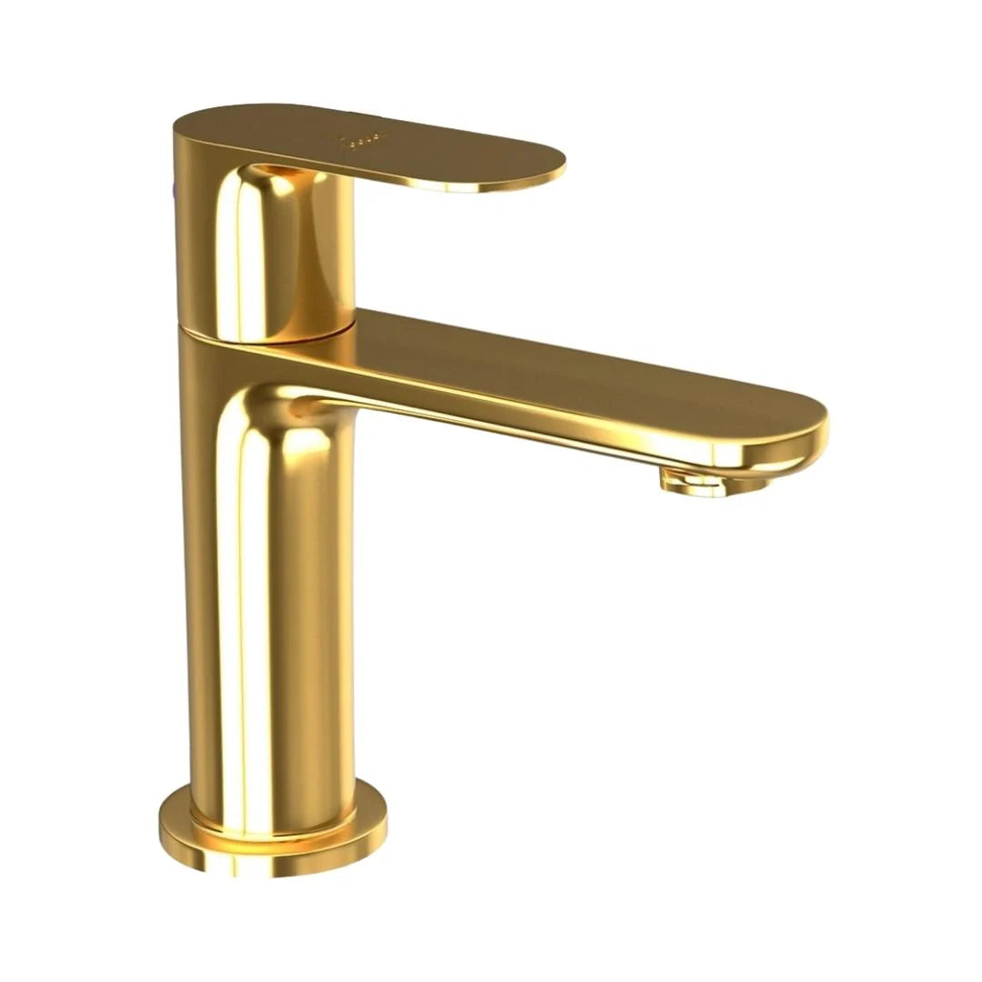 Jaquar Table Mounted Regular Basin Tap Opal Prime OPP-GLD-15001PM - Full Gold