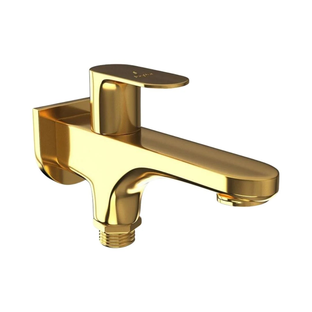 Jaquar WC Area 2 Way Bib Tap Opal Prime OPP-GLD-15041PM - Full Gold