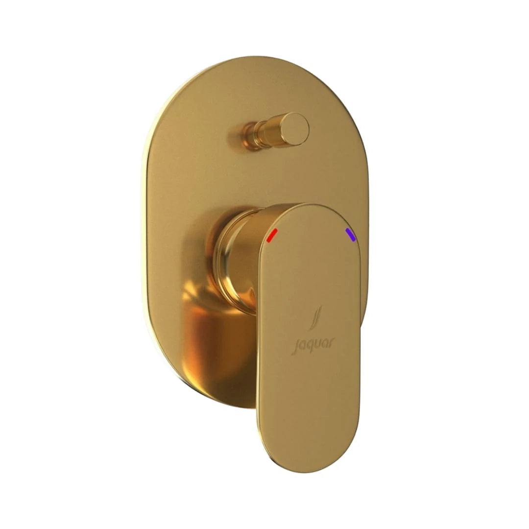 Jaquar 2 Way Diverter Opal Prime OPP-GLD-15065MKPM Normal Flow - Full Gold Finish