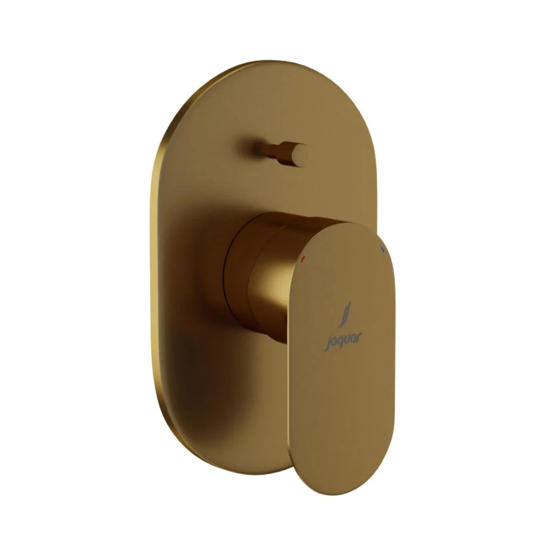 Jaquar 2 Way Diverter Opal Prime OPP-GMP-15079NKPM High Flow - Gold Matt PVD Finish