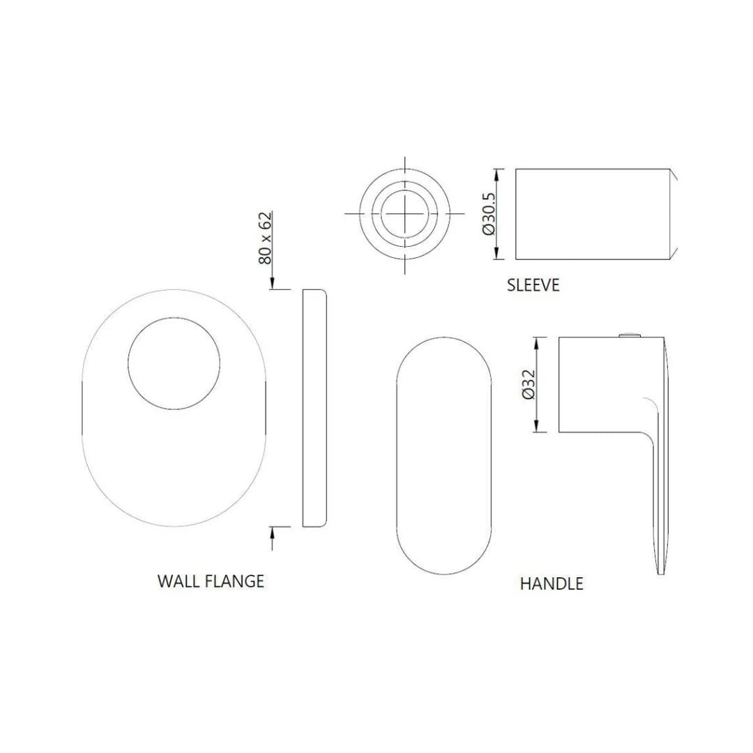 Jaquar Basin Area Stop Valve Opal Prime OPP-GRF-15083PM - Graphite