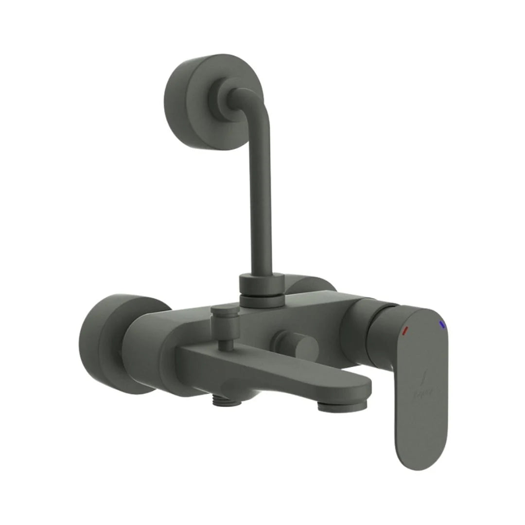 Jaquar 3 Way Wall Mixer Opal Prime OPP-GRF-15125PM Normal Flow - Graphite Finish