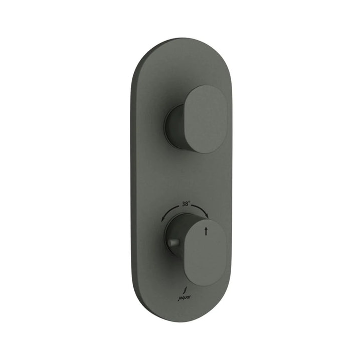 Jaquar 1 Way Thermostatic Diverter Opal Prime OPP-GRF-15661PM Normal Flow - Graphite Finish