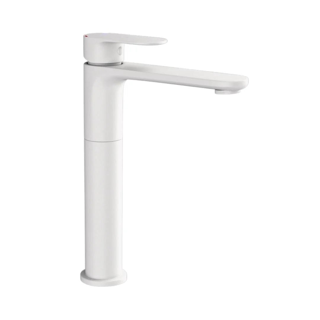 Jaquar Table Mounted Tall Boy Basin Mixer Opal Prime OPP-WHM-15005BPM - White Matt