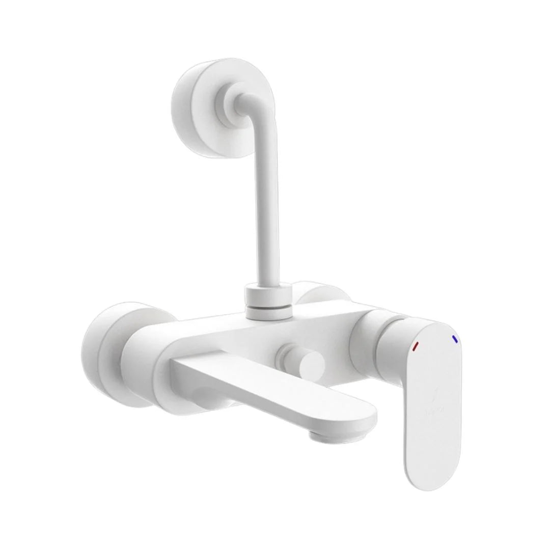 Jaquar 2 Way Wall Mixer Opal Prime OPP-WHM-15117PM Normal Flow - White Matt Finish