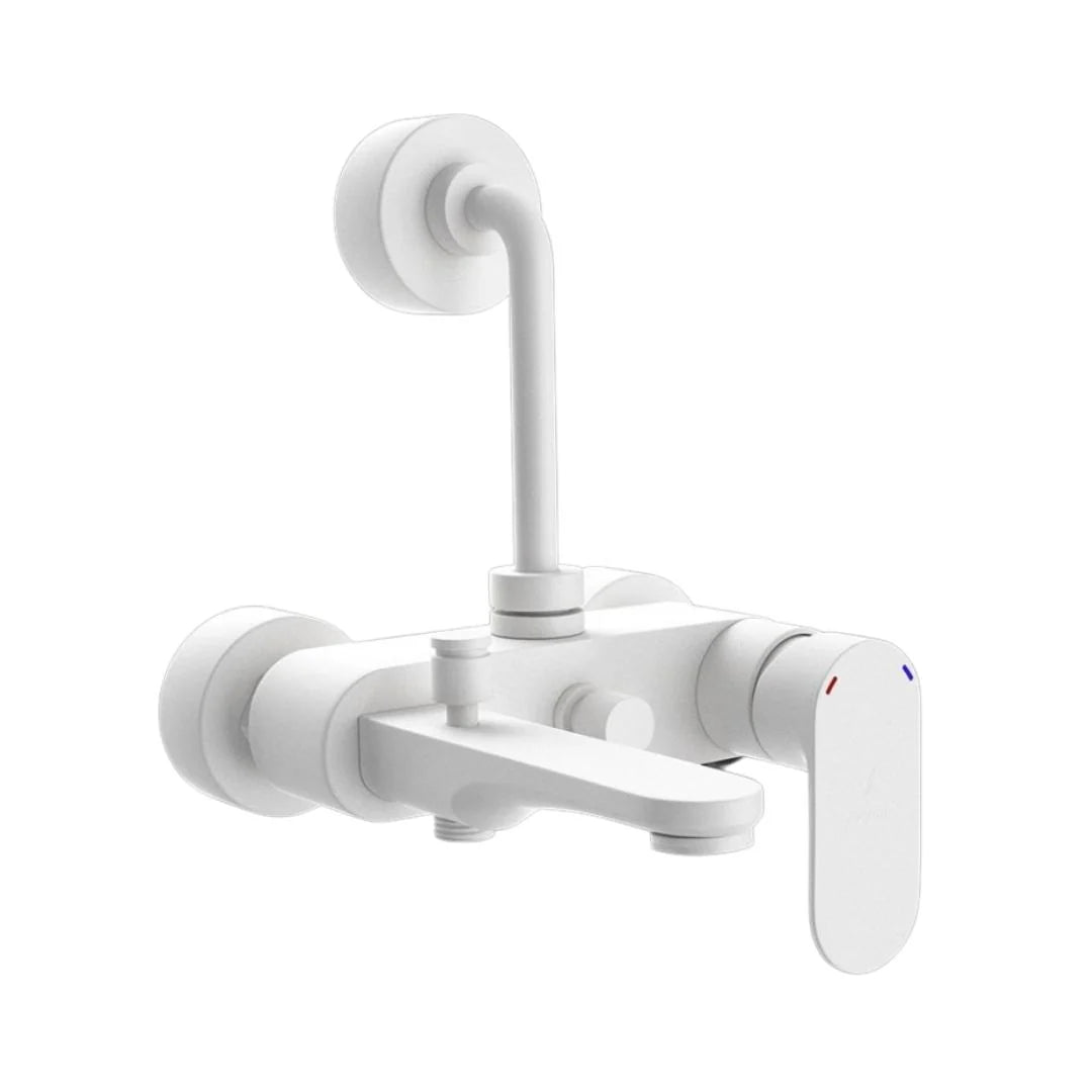Jaquar 3 Way Wall Mixer Opal Prime OPP-WHM-15125PM Normal Flow - White Matt Finish