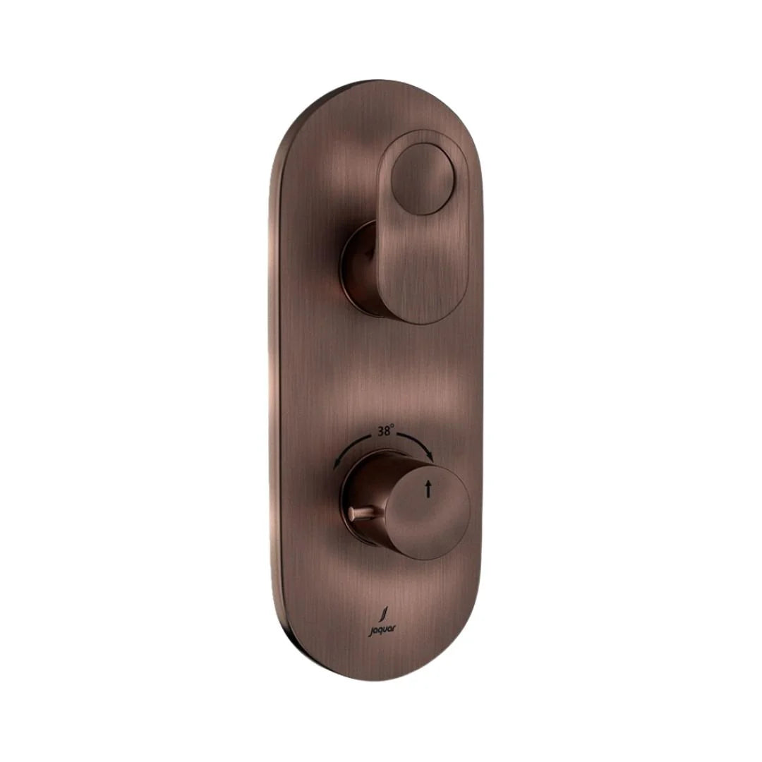 Jaquar 1 Way Thermostatic Diverter Ornamix Prime ORP-ACR-10661PM Normal Flow - Antique Copper Finish